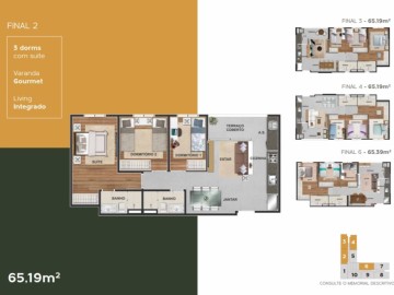 65,19m 03Dorms/Suite