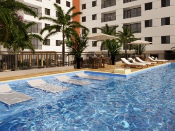 PISCINA COM DECK